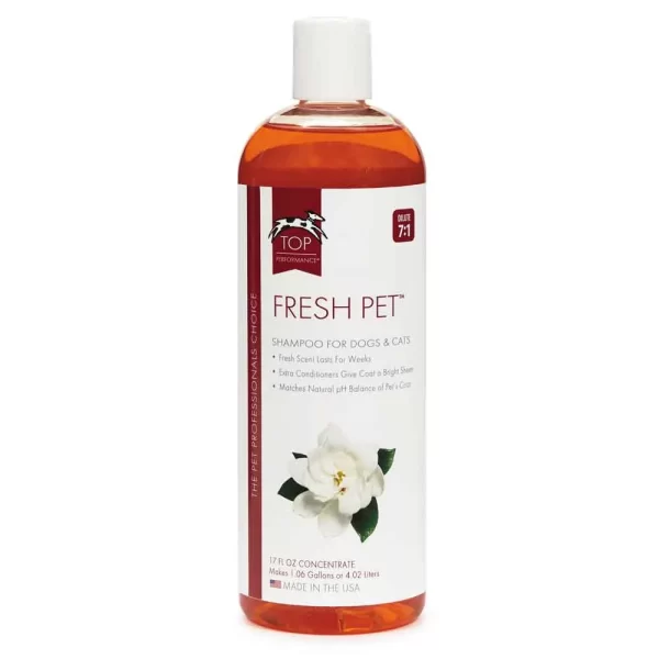 fresh pet shampoo